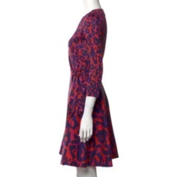 Diane Von Furstenberg Silk Wrap Dress - Picture 2 of 4